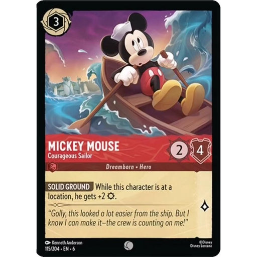 Mickey Mouse - Courageous Sailor