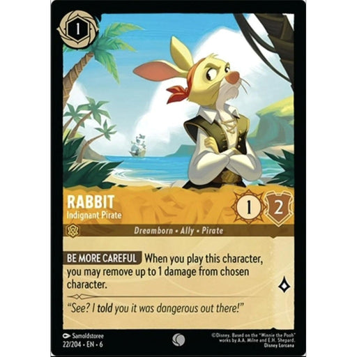 Rabbit - Indignant Pirate