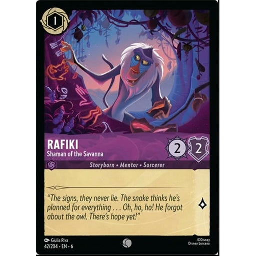Rafiki - Shaman of the Savanna