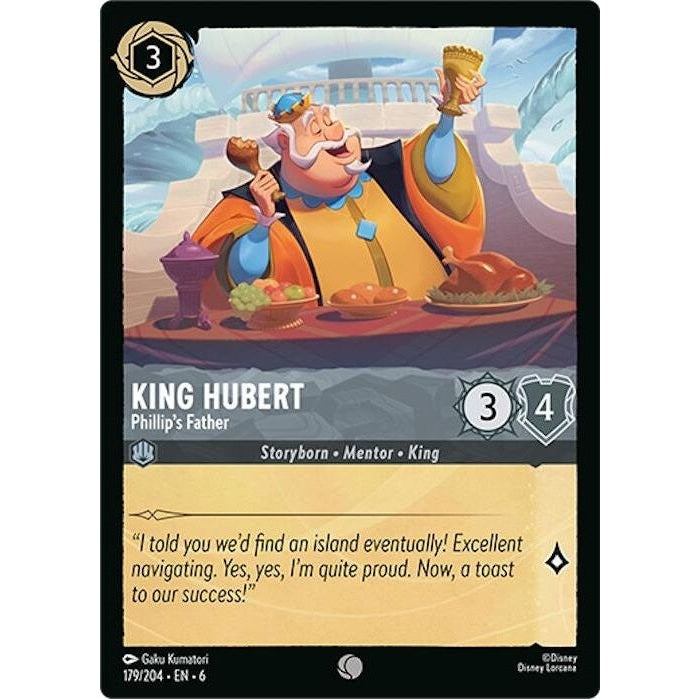 King Hubert - Phillip's Father