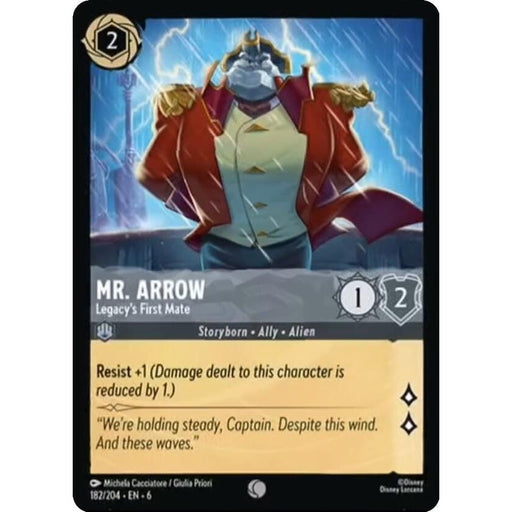 Mr. Arrow - Legacy's First Mate