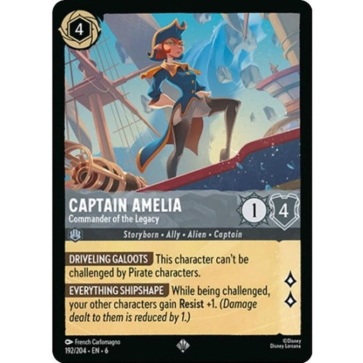 Captain Amelia - Commander of the Legacy
