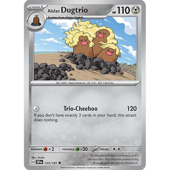Alolan Dugtrio - 123/191 [SSP - 123]