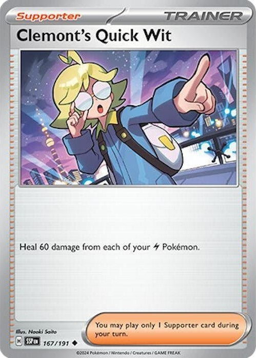 Clemont's Quick Wit - 167/191 [SSP - 167/191]