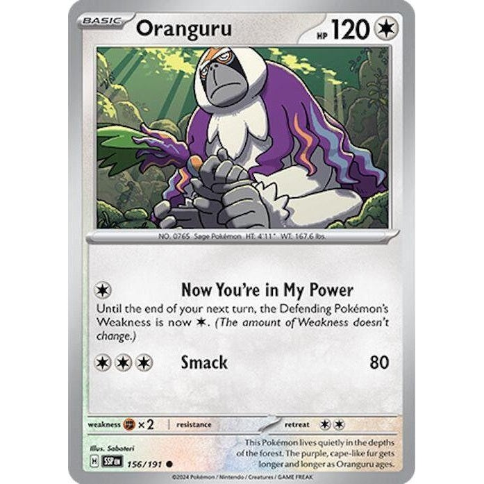 Oranguru [SSP - 156/191]