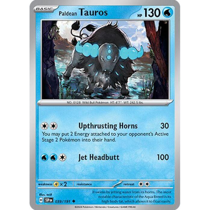 Paldean Tauros - 039/191 [SSP - 039/191]
