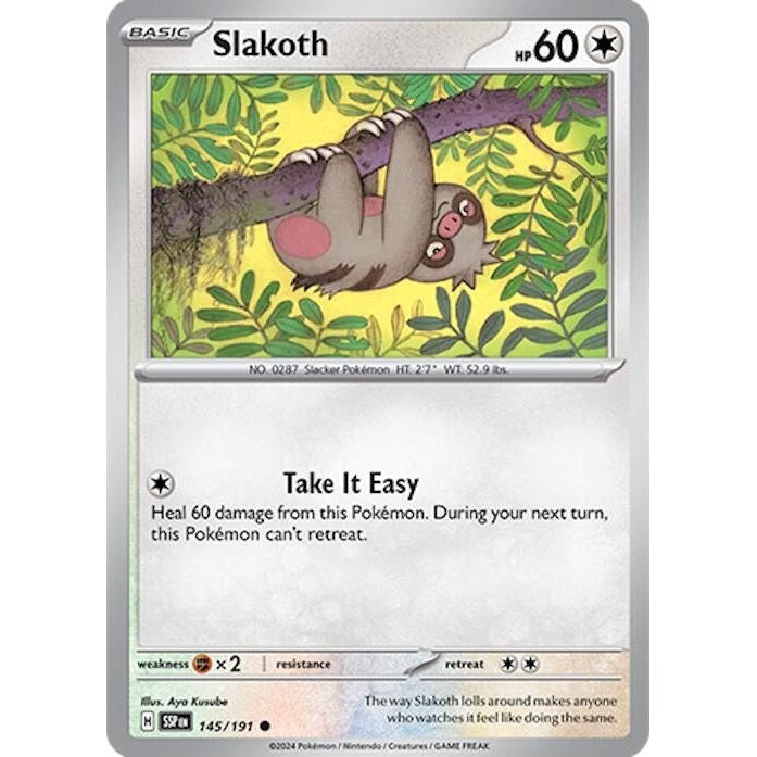 Slakoth - 145/191 [SSP - 145/191]