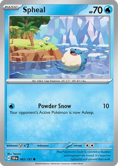 Spheal - 043/191 [SSP - 043/191]