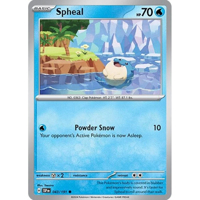 Spheal - 043/191 [SSP - 043/191]