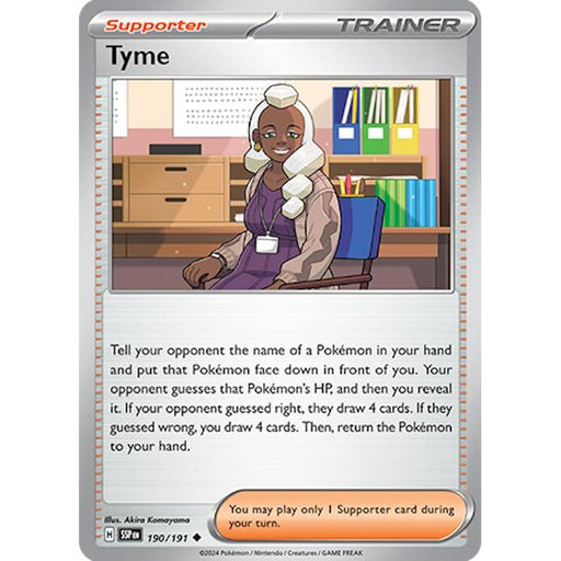 Tyme [SSP - 190/191]
