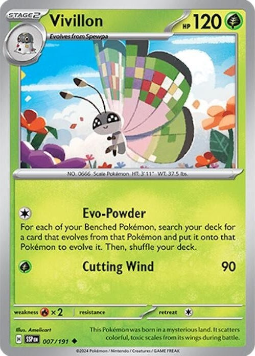 Vivillon - 007/191 [SSP - 007/191]