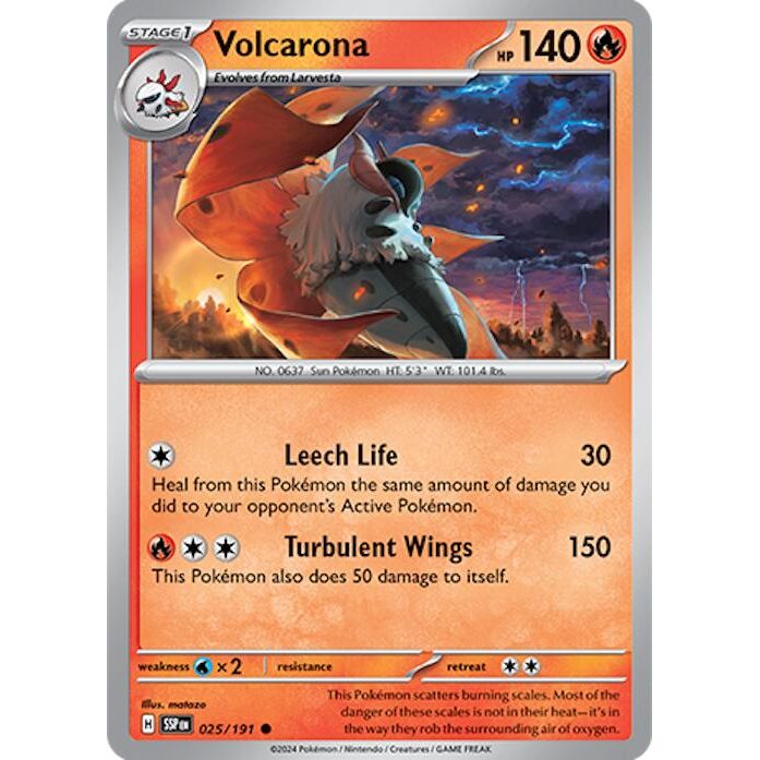 Volcarona [SSP - 025/191]