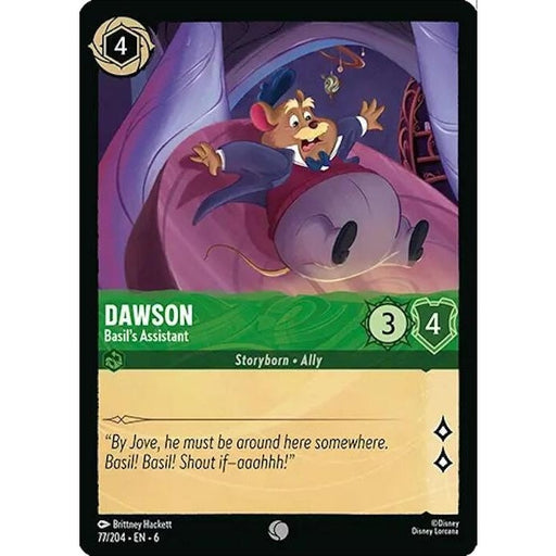 Dawson - Basil's Assistant