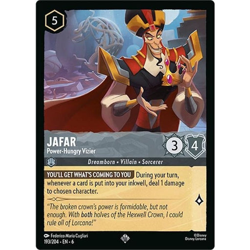 Jafar - Power-Hungry Vizier