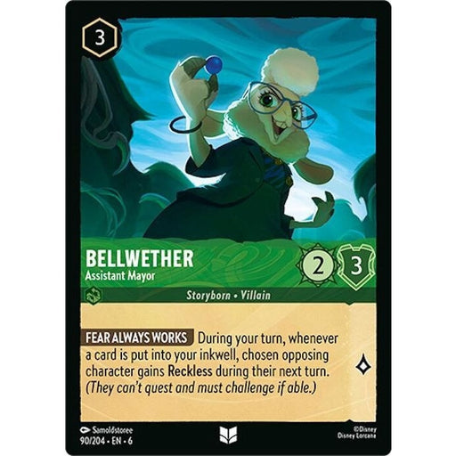 Bellwether - Assistant Mayor