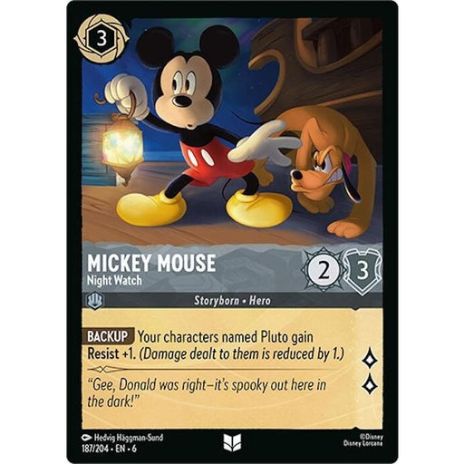 Mickey Mouse - Night Watch