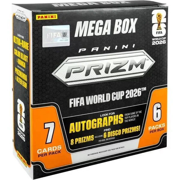 2026 Panini Prizm FIFA World Cup 2026 Mega Box