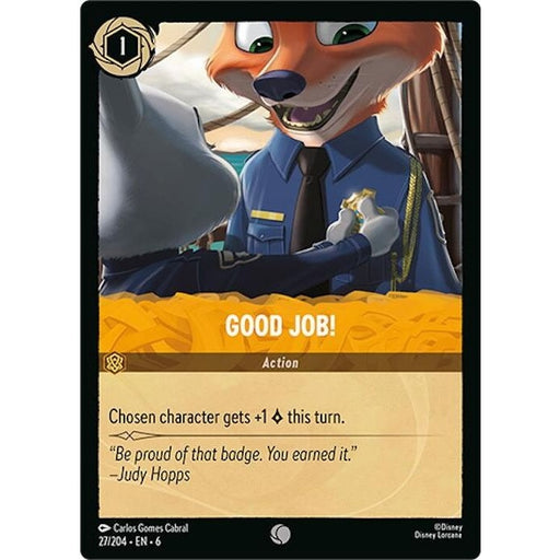 Good Job!