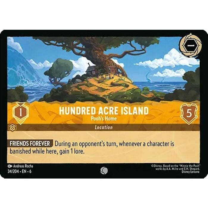 Hundred Acre Island - Pooh's Home