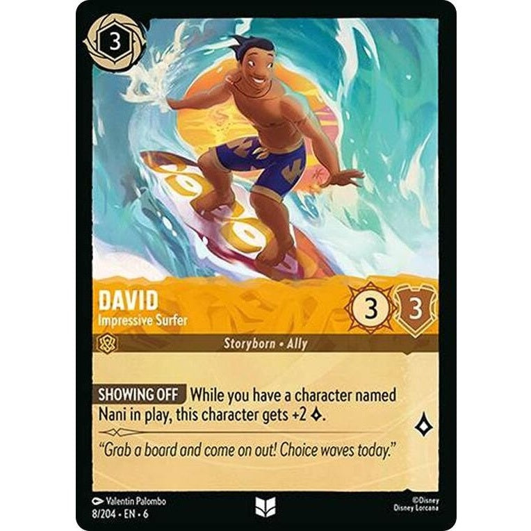 David - Impressive Surfer