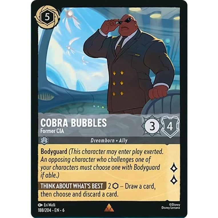 Cobra Bubbles - Former CIA