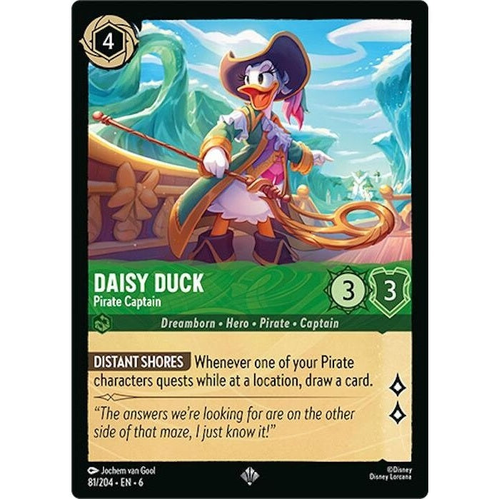 Daisy Duck - Pirate Captain