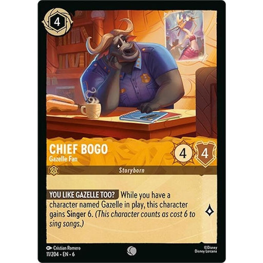 Chief Bogo - Gazelle Fan