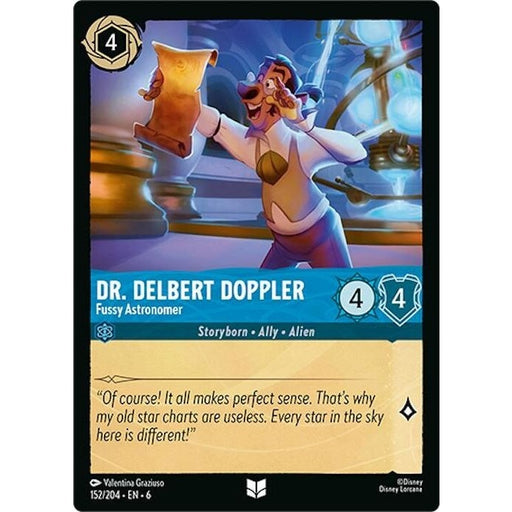 Dr. Delbert Doppler - Fussy Astronomer