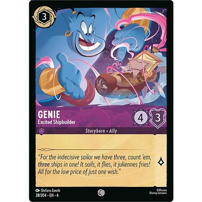 Genie - Excited Shipbuilder