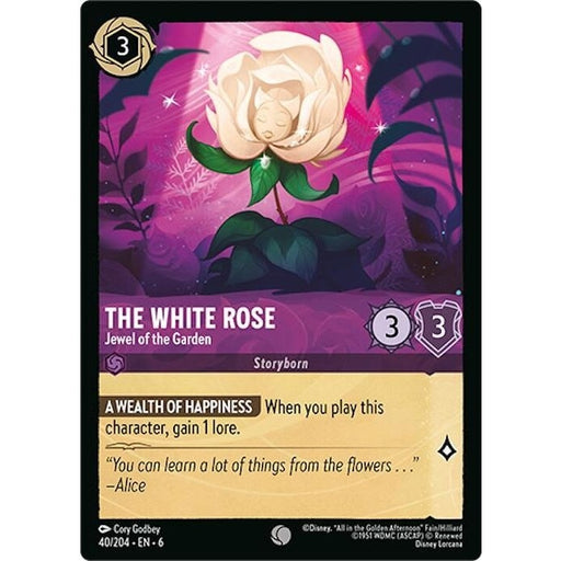 The White Rose - Jewel of the Garden