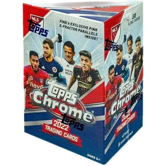2022 Topps Chrome MLS Soccer Blaster Box