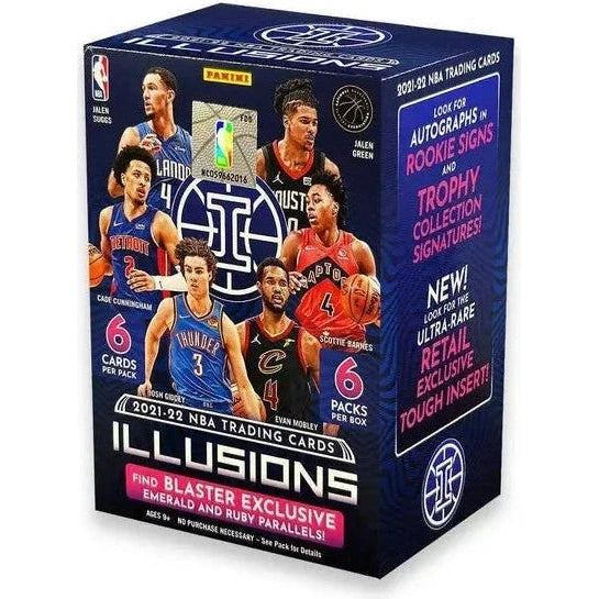 2021-22 Panini Illusions Basketball Blaster Box