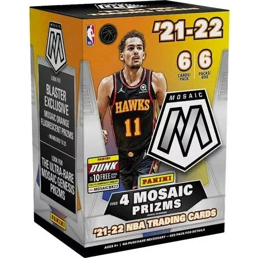 2021-22 Panini Mosaic Basketball Blaster Box