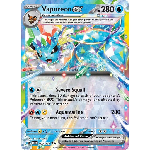 Vaporeon ex - 023/131
