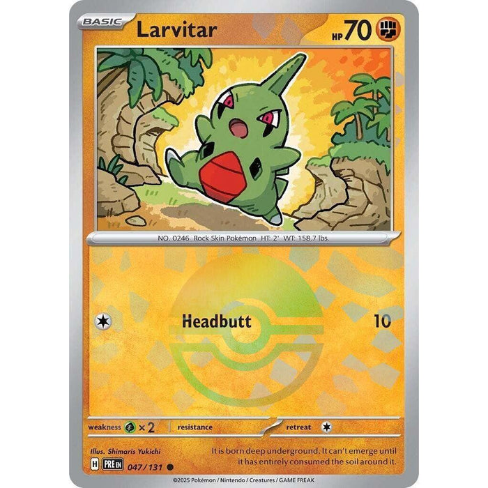 Larvitar (Poke Ball Pattern) [PRE - 047/131]