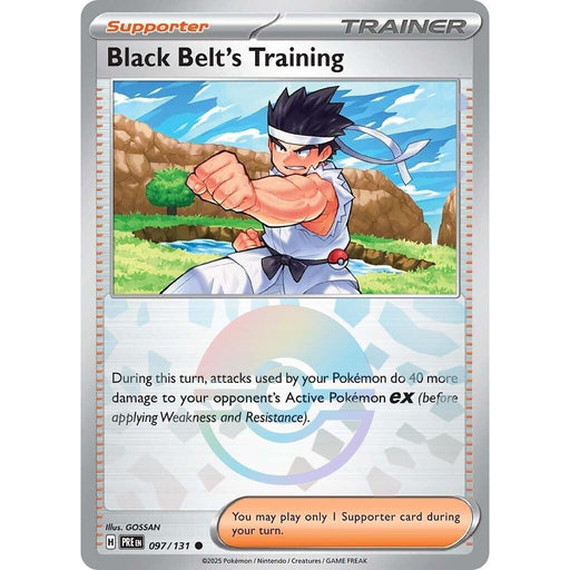 Black Belt's Training - 097/131 (Poke Ball Pattern)