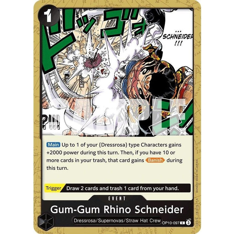 Gum-Gum Rhino Schneider