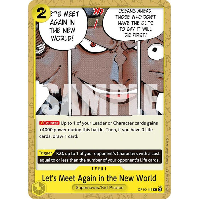 Let's Meet Again in the New World