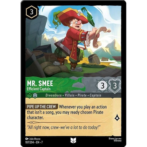 Mr. Smee - Efficient Captain