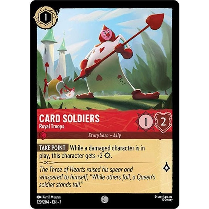 Card Soldiers - Royal Troops