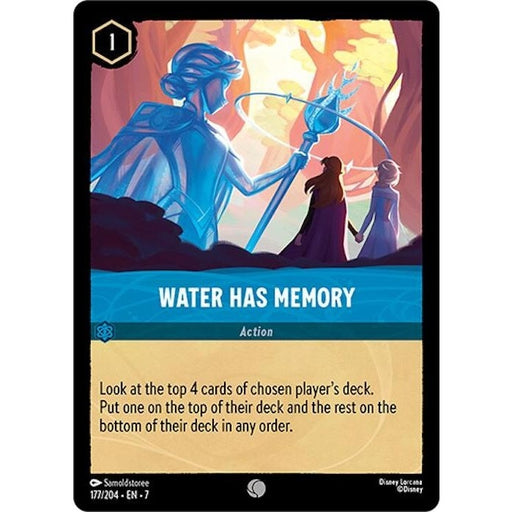 Water Has Memory