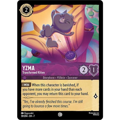 Yzma - Transformed Kitten