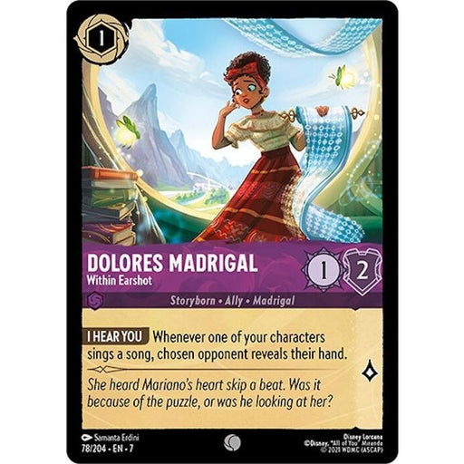 Dolores Madrigal - Within Earshot