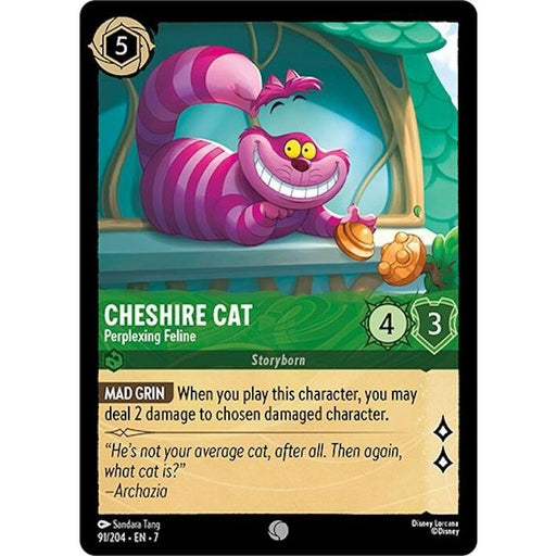 Cheshire Cat - Perplexing Feline