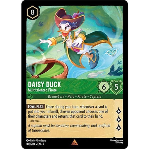 Daisy Duck - Multitalented Pirate