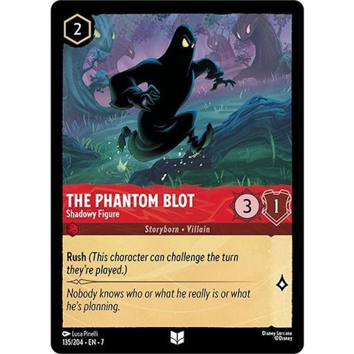 The Phantom Blot - Shadowy Figure