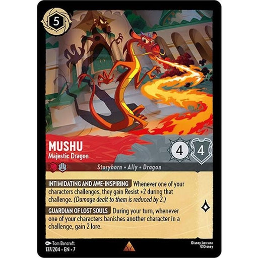 Mushu - Majestic Dragon