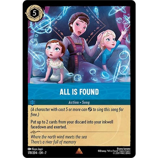 All Is Found