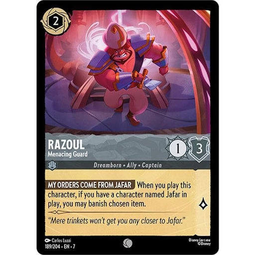 Razoul - Menacing Guard