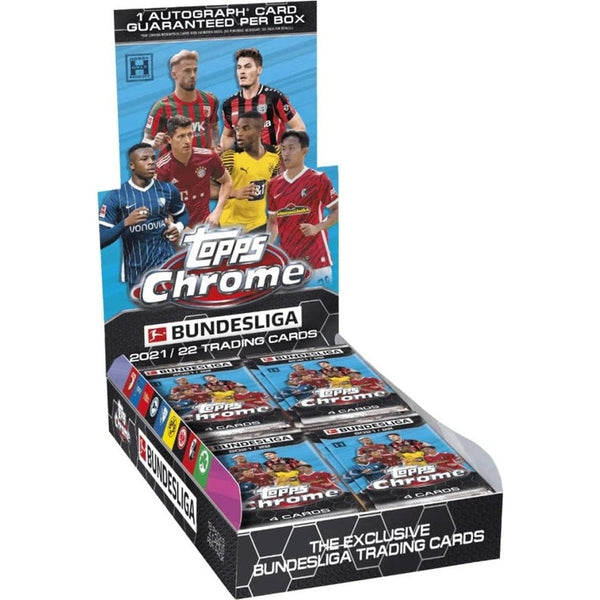 2021-22 Topps Chrome Bundesliga Soccer Hobby Box